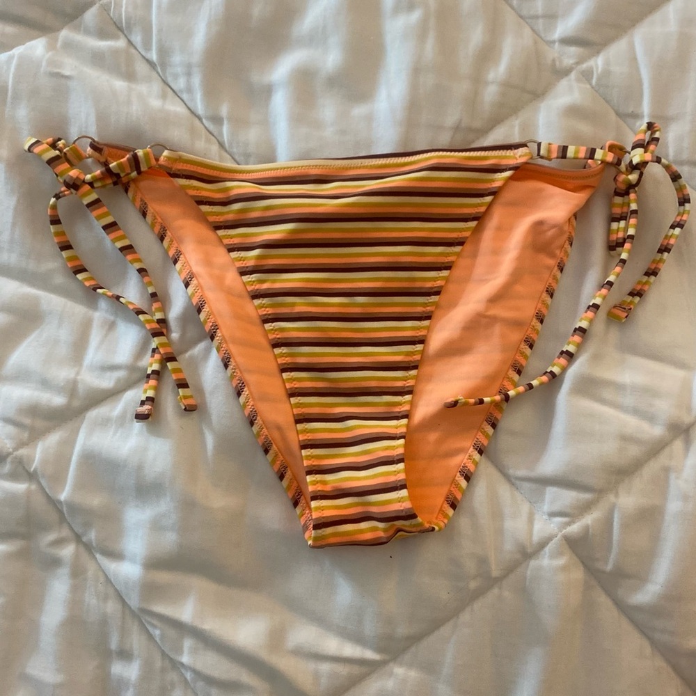 Aerie Cheeky Orange Bikini Bottom